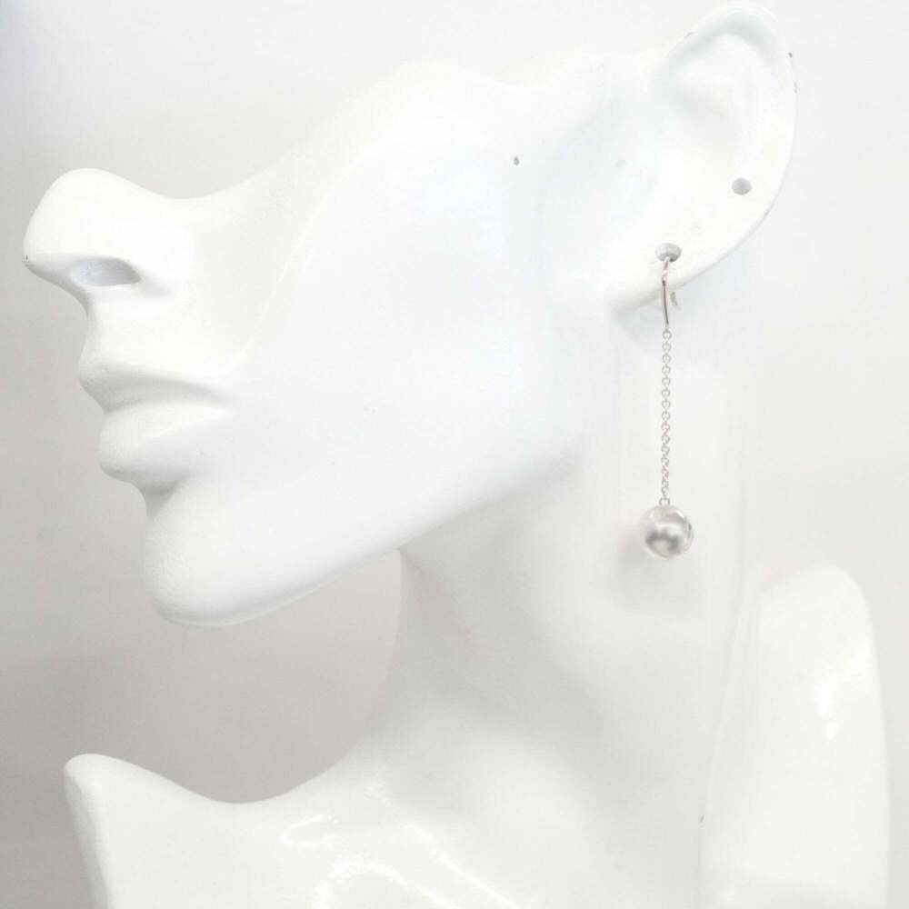 TIFFANY Silver Earrings - Picture 5 of 6